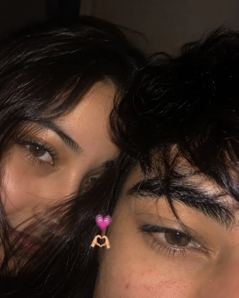 Classic Cozy Close-Up Selfie