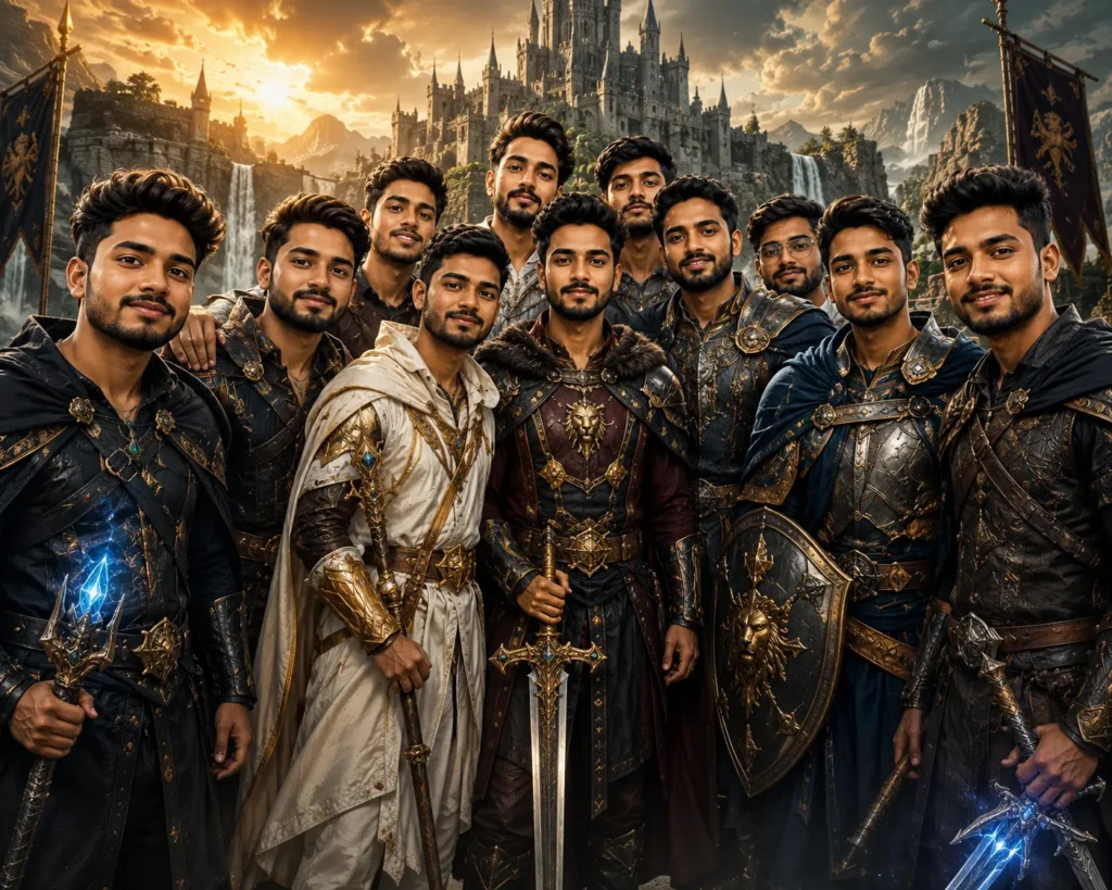 Legendary Character Group Photo Prompt