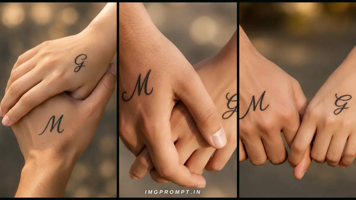 Romantic Couple Hand AI Image Prompt