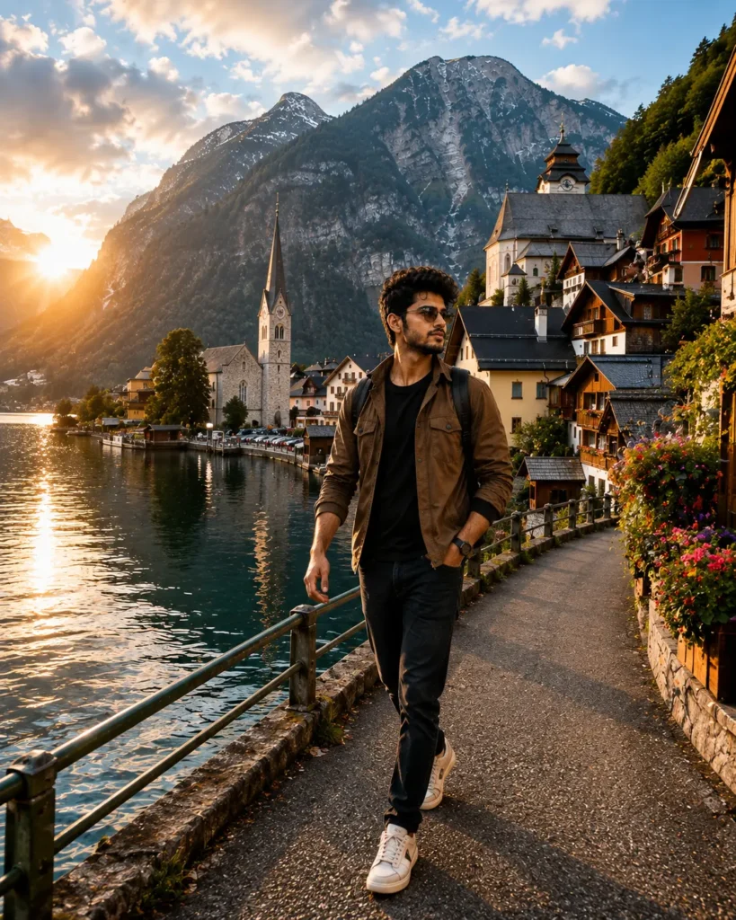 AI Different Walking Pose Prompt